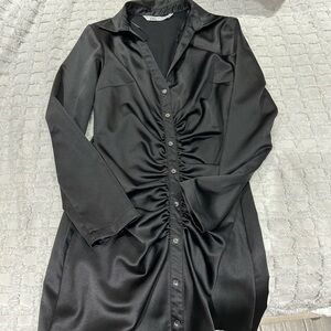 Zara black dress
